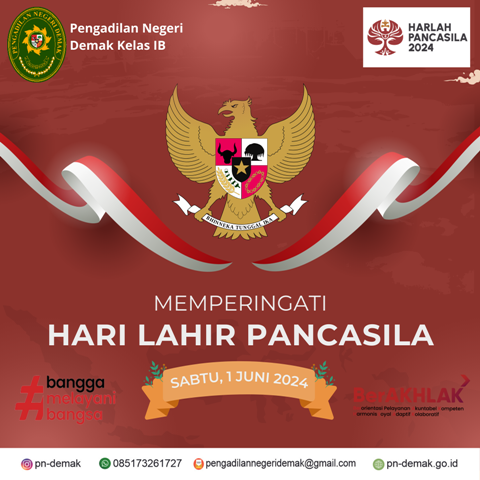 Selamat Hari Lahir Pancasila 2024